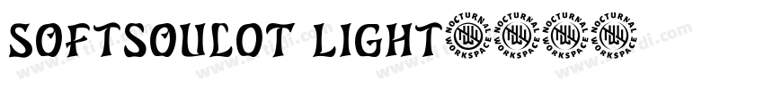 SoftsoulOT Light字体转换